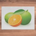 thumbnail image 5 of Ambesonne Green Orange Jigsaw Puzzle Durable Cardboard, Lime Orange Design, 1000 pcs, Orange Apple Green, 5 of 5