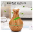 thumbnail image 3 of Humidificador, purificador de aire, difusor, 130 ml, apariencia de madera, 3 of 5