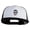 White Black, variant on Classic 1941 Plastic Man Embroidered Flat Bill Snapback - White Black OSFM