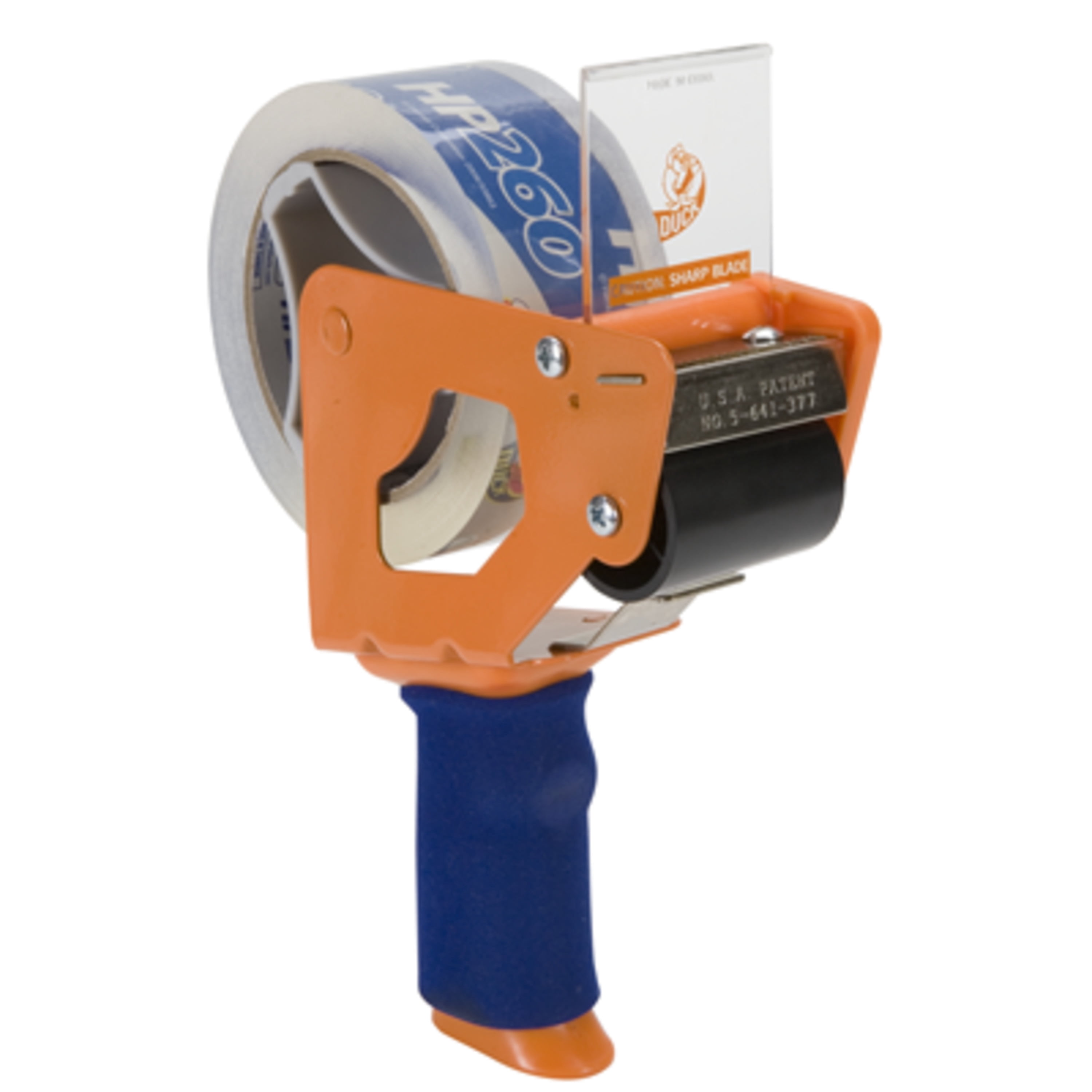 Duck HP 260 1.88 in. x 60 yd. Clear Packing Tape BladeSafe Dispenser