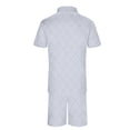thumbnail image 4 of SHIXIAOO Men's Suits for Casual Outings Tailored Fit Set Comfortable Everyday Wear Stylish and Modern Design for Spring and Summer Activities Mens Drawstring Bathing Suit Young Mens Track Suit, 4 of 5