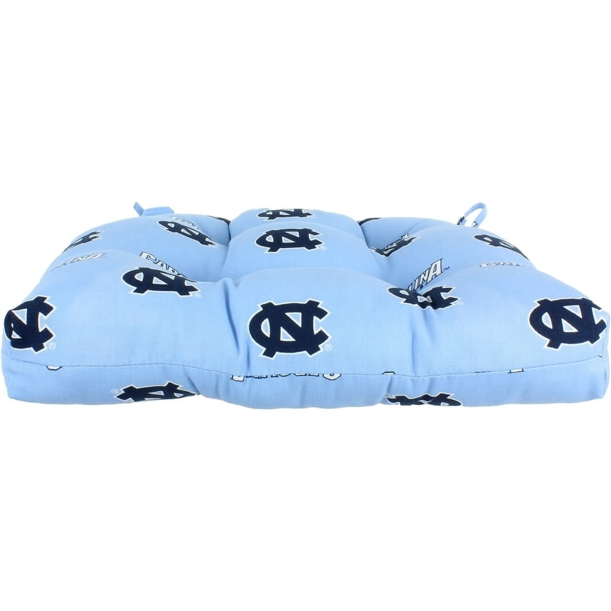 College Covers North Carolina Tar Heels Patio Seat D Cushion 20" x 20", 2 Tie Backs