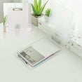 thumbnail image 2 of Plastic File Box,A4 File Box File Test Paper Storage File Box Multi-Function File Box Plastic Transparent Folder,Plastic Storage Box,Plastic File Folder,File Folder Box, 2 of 4