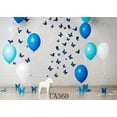thumbnail image 2 of ABPHOTO 7x5ft Photography Backdrops Happy Birthday Balloons Butterfly Weathered Brick Wall Vintage Wood Floor Seamless Newborn Baby Kids First Birthday Party Portraits Photo, 2 of 3
