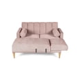 thumbnail image 4 of Sala Modular Reversible De Velvet Palo de Rosa Modelo Xander, 4 of 11