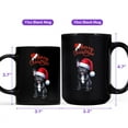thumbnail image 4 of Merry Christmas French Bulldog Santa Hat Xmas Tree Winter Holiday Mug Dog Lover Gifts Coffee Tea Cup - 01013, 4 of 4