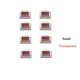 thumbnail image 3 of piezas/lote de fundas rectangulares para pies de mesa y silla, resistentes al desgaste y silenciosas, protectoras para patas de silla, almohadillas gruesas de TPE para pies de taburete de muebles, 3 of 5
