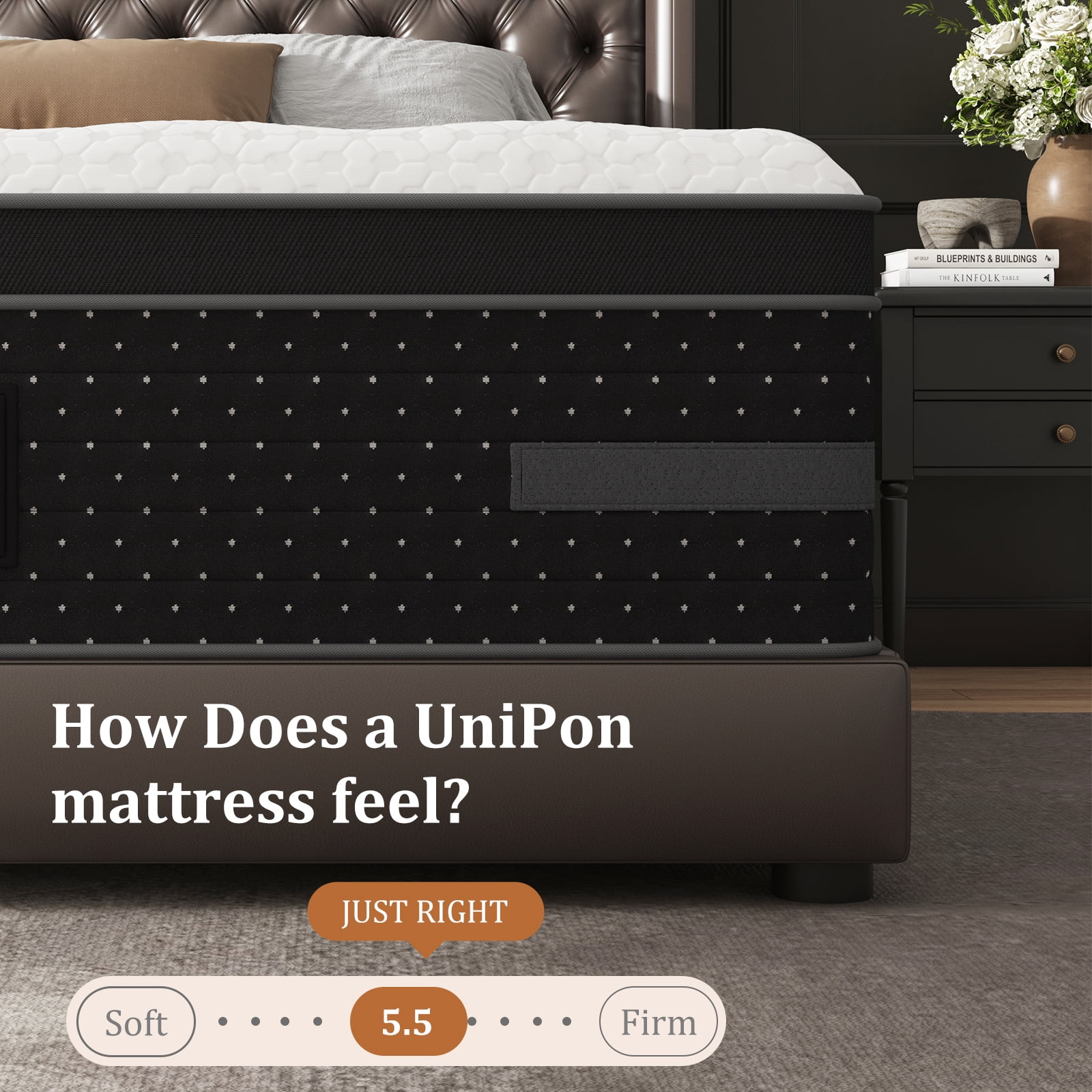 14" Queen Mattress, Extra Firm Hybrid Mattress with Cooling Gel Memory Foam, Euro Top Fiberglass Free, 365-Night Trial CertiPUR-US