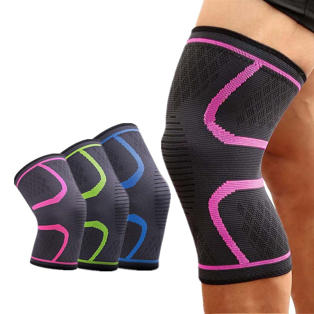 1 Pair Knee Protective Cover Men and Women Sport Fitness Knee Protective Cover 