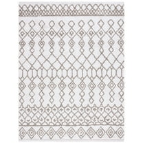 SAFAVIEH Augustine Stuart Geometric Area Rug, Taupe/Ivory, 8' x 10'