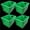 Green, variant on Flipside 44 Qt. Storage Tote Red 4/Pack (40122)