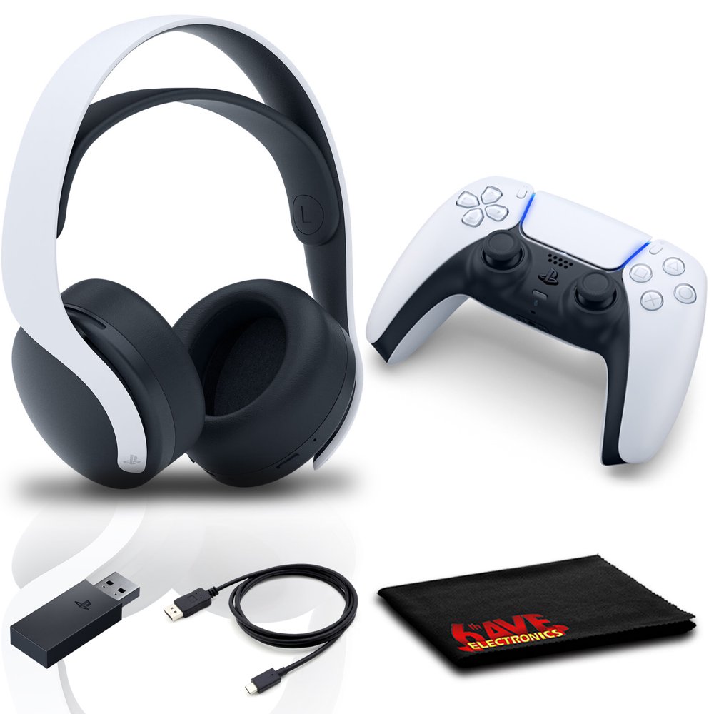 PULSE 3D Wireless Headset Bundle with DualSense Controller For