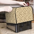 thumbnail image 7 of Lsque Vintage Keys Print 4 Slice Toaster Cover , Kitchen Appliance Dustproof Protector , Toaster Protector Dustproof Kitchen Appliance Cover, 7 of 7
