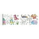 thumbnail image 2 of Mantel para colorear para niños Homerr, póster de grafiti para colorear con impresión transparente, mantel con dibujo de animales para actividades entre padres e hijos., 2 of 8
