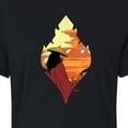 thumbnail image 3 of Raya and the Last Dragon - Raya Silhouette - Juniors Cropped Cotton Blend T-Shirt, 3 of 5