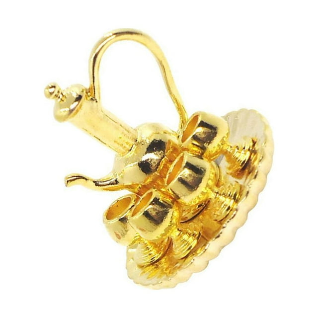 Vogacara 6 Pieces 1:12 Miniature Gold Tea Wine Set Metal Tableware Coffee Type3 NO3