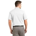 thumbnail image 3 of Port Authority Men's Flat Knit Collar Wicking Polo Shirt, 3 of 3