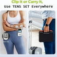 thumbnail image 6 of 48 Modes Tens Units for Pain Management,40 Intensities Rechargeable EMS Muscle Stimulator Unit Massager with 8 TENS Electrode Pads, a Storage Box, 6 of 13