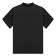 thumbnail image 5 of Ocealan Men Short Sleeve Mock Neck T-Shirt Thermal Underwear Casual Slim Tops Pullovers Undershirt Black XL, 5 of 7