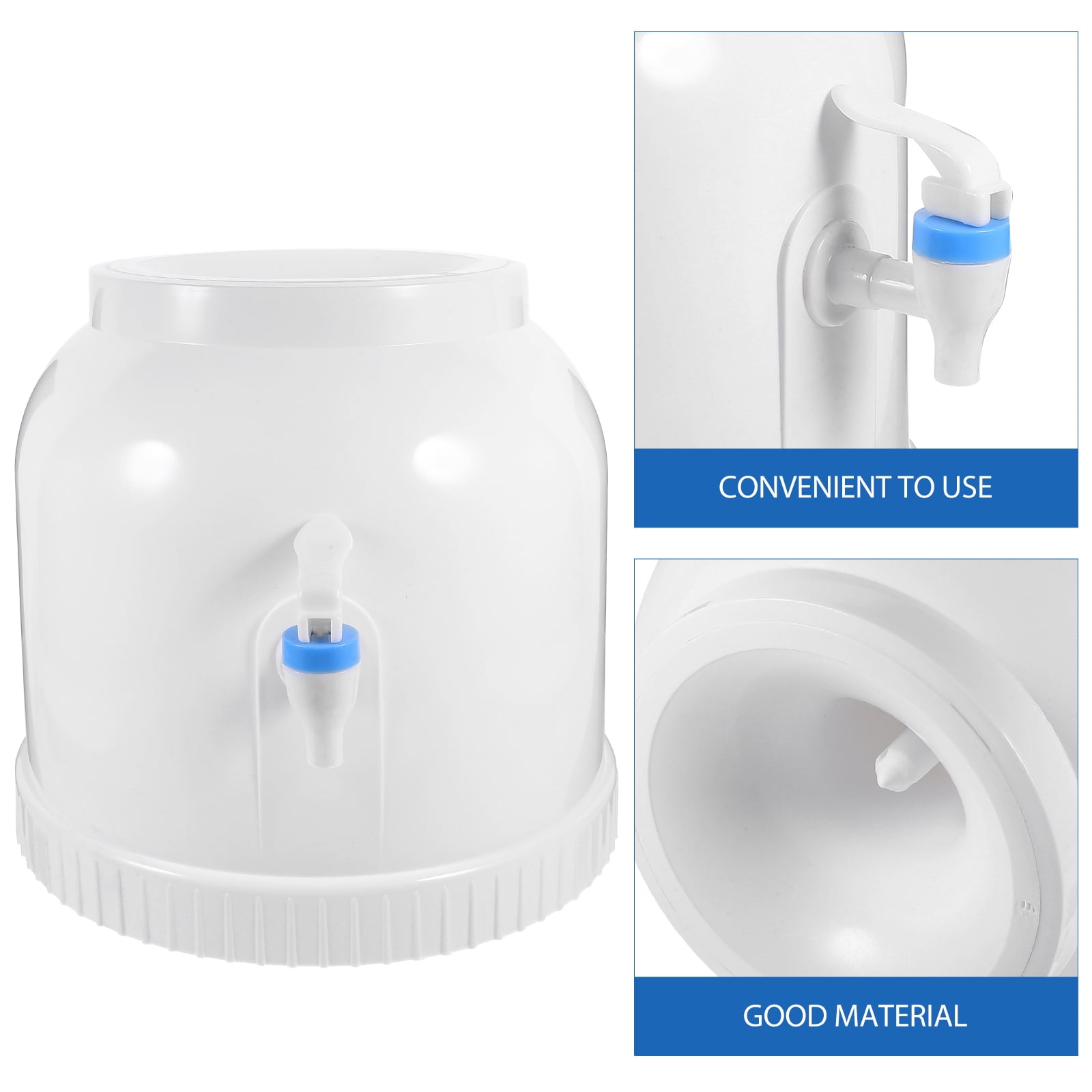 AURARMLET Plastic Water Dispenser Stand Bracket for Drinking Water Bucket, Rectangular Design, and Stable, 1 Set