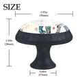 thumbnail image 4 of 4 Pcs Elephant Knobs for Kitchen Cabinet Cupboard Dresser Bookcase Drawer Pulls Handles Round Home Decor, 4 of 8