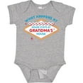 thumbnail image 3 of Inktastic Las Vegas Stays at Grandma's Boys or Girls Baby Bodysuit, 3 of 5