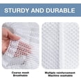 thumbnail image 4 of Mesh Laundry Bag 31" X 24"Inches, Extra Large Laundry Bags With Drawstring,Machine Washable For Travel, Factories,College Dorm, Apartment, Home (White, Xl-2Pack), 4 of 9