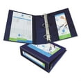 thumbnail image 2 of Avery 68038 Framed View Binder With One Touch Locking EZD Rings  3 in. Capacity  Navy Blue, 2 of 2