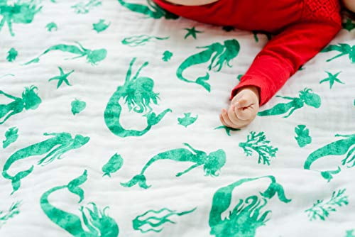 mermaid muslin blanket