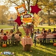 thumbnail image 5 of PMU Thanksgiving Mylar "Happy Thanksgiving" 10pc 18in Mylar Balloons Pillow Balloon Bouquet with Starburst Centerpiece Pkg/10, 5 of 5