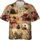 thumbnail image 4 of Camisas de playa con estampado 3D de samurái, camisas hawaianas de manga corta, blusas para hombres y mujeres, camisas gráficas, ropa de calle, camisas para mujer, 4 of 5