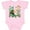 AD-Pink, variant on Inktastic Cute Lizards Hanging out Boys or Girls Baby Bodysuit