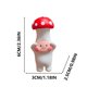 thumbnail image 3 of Red Mushrooms Refrigerator Sticker Cute Magnetic Refrigerator Sticker Magnetic Sticker Gift, 3 of 5