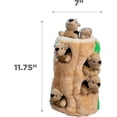 thumbnail image 7 of Hide-A-Squirrel Dog Toy – Interactive 2‑in‑1 Plush Puzzle with 6 Squeaky Removable Squirrels, X-Large, 7 of 7