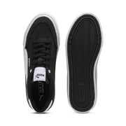 PUMA Mens Court Classic Vulc Sneaker, Mens Black Mens White, 11