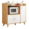 thumbnail image 1 of MFXH Armario de Almacenamiento para Cocina, Minimalista y Moderno Gabinete de Pie con Cajón y 3 Puertas, Buffet Aparador para Cocina Comedor Pasillo, 1 of 7