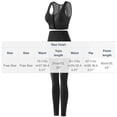 thumbnail image 3 of FNFYFH Workout Sets for Women Zip Front Closure High Impact Sports Bra and Leggings Set Running Gym Yoga Outfits, 3 of 6