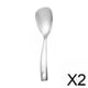 thumbnail image 1 of Cuchara para servir,Cuchara de acero inoxidable Vajilla Cuchara para servir,Elegantes utensilios navideños con borde plano para cucharas,Cuchara para servir de fondo plano en casa Restaurantes, 1 of 8