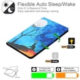 thumbnail image 4 of Allytech for Fire HD 10 2021 Protective Case Cover for Kindle Fire HD 10 Plus(11th Gen 2021), Smart PU Leather Foldable Stand Anti-Shock Magnetic Closure Case with Credit Card Slots, Night Cat, 4 of 7