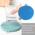 thumbnail image 2 of VONKY Multi-functional Dishwashing Brush Non Stick Kitchen Scrubber Tableware Dish Cleaning Tool Round, 2 of 7
