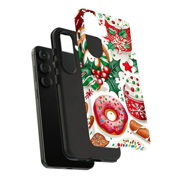 For Samsung Galaxy S20, Dual-Layer, Xmas Theme 1 Print, USA