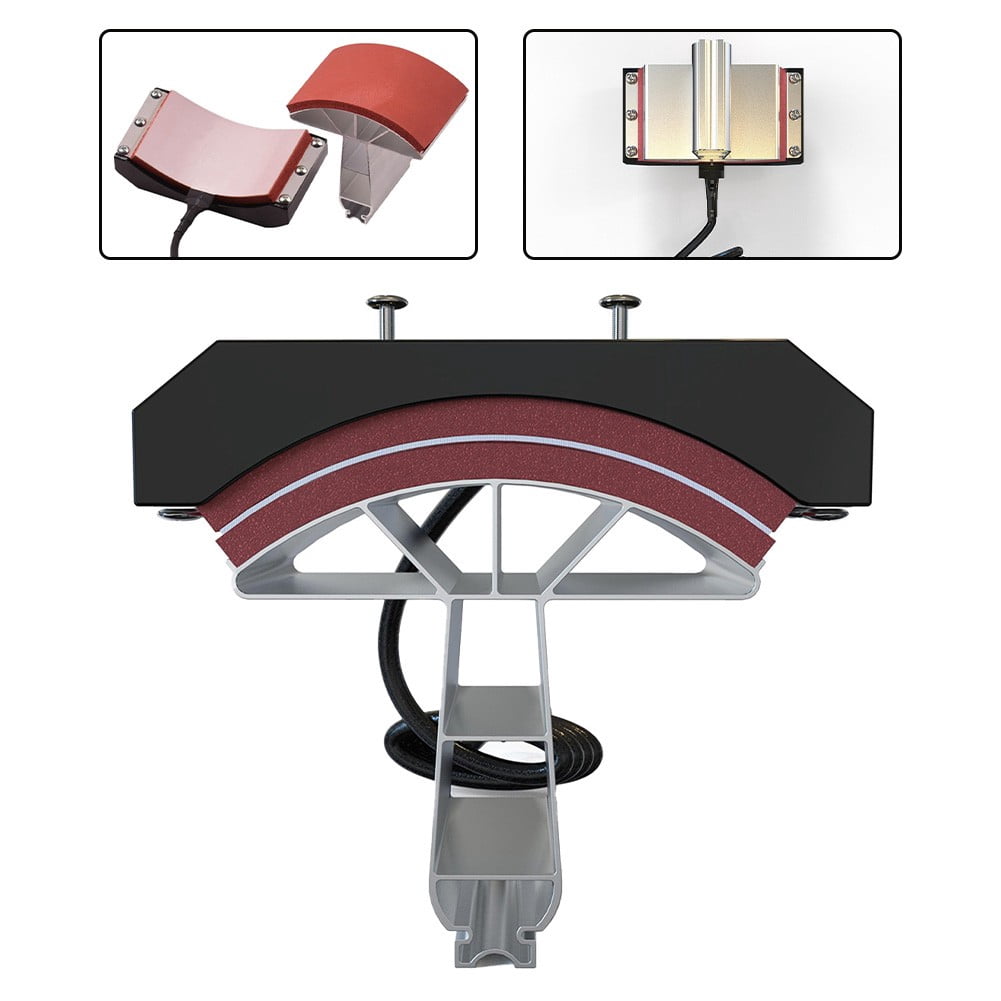 Cap press pad heating transfer 110V suitable for heat press hat heating machine