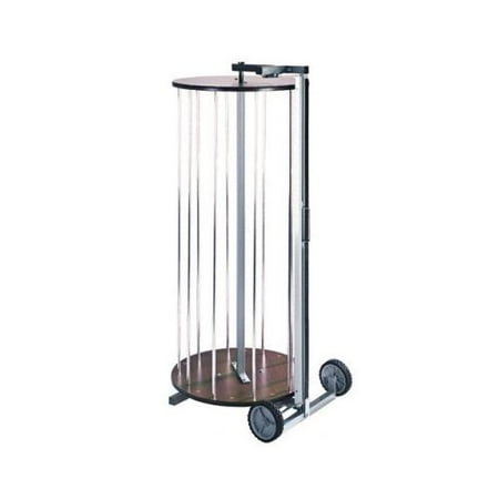 Pacon Artkraft rotary rack for ten 48 x 200-ft. paper rolls PAC67542