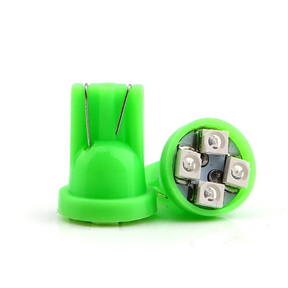 Luz indicadora T10 W5W 194 3528 1210 4SMD, luz de instrumento, luz de matrícula LED