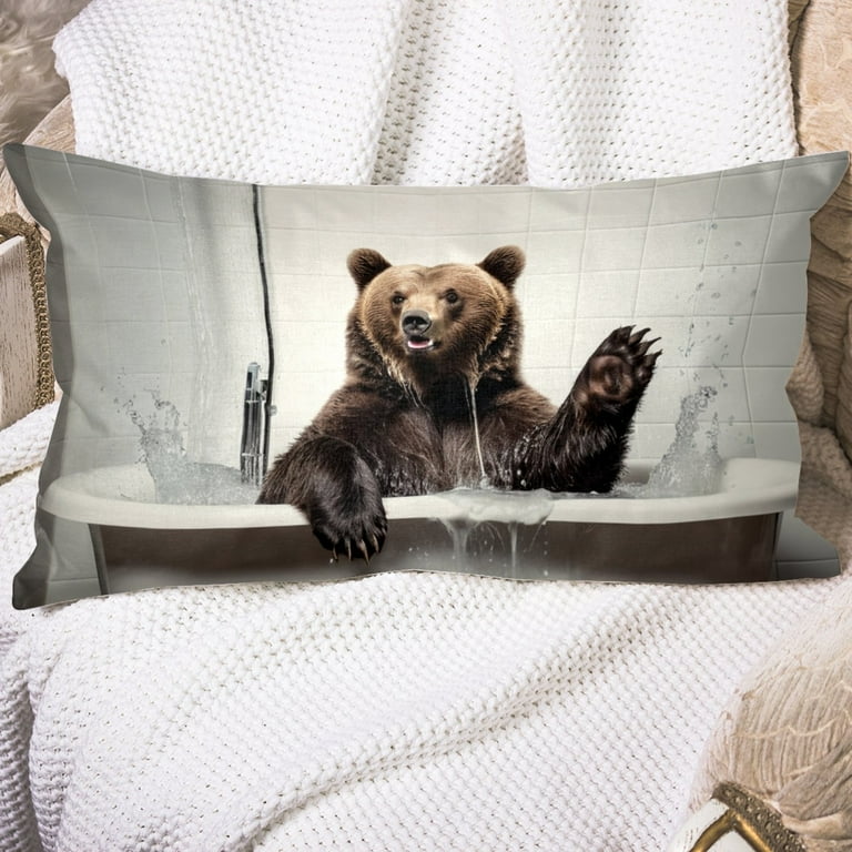Bear pillows for couch hotsell