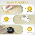 thumbnail image 4 of 8x10 Washable Area Rug for Living Room & Bedroom – Modern Abstract Low Pile Carpet, Non-Slip, Stain-Resistant, No-Shedding Indoor Rug for Dining Room, Office, Beige, 4 of 8