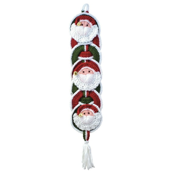 Santa Claus Crochet Wall Hanging Kit