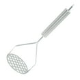 thumbnail image 3 of Yhsdtq,Stainless Steel Potato Masher, Garlic Press Tool, Dual-Purpose Puree, Ergonomic Handle, For Gourmet Cooking, Food Prep, Kitchen Essential, Durable Finish, Commercial-Grade, Home Kitchen Gear, 3 of 9