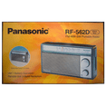 thumbnail image 2 of Panasonic RF-562D AM/FM/SW Battery Powered Shortwave Retro Transistor Radio, Black, 2 of 2