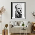 thumbnail image 4 of Historic Framed Print, [Dr. Francis Crick, head-and-shoulders portrait, facing right], 17-7/8" x 21-7/8", 4 of 9